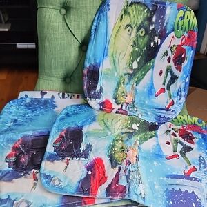 Grinch Christmas Bathroom Set